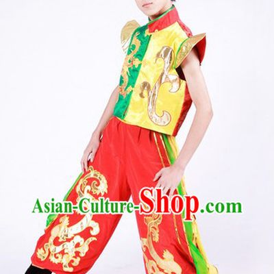 Chinese Classical Dragon Dancer Uniform for Men
