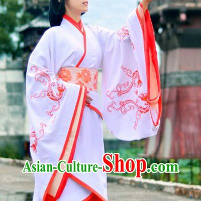 Ancient Chinese Traditional Han Princess Phoenix Clothing for Women