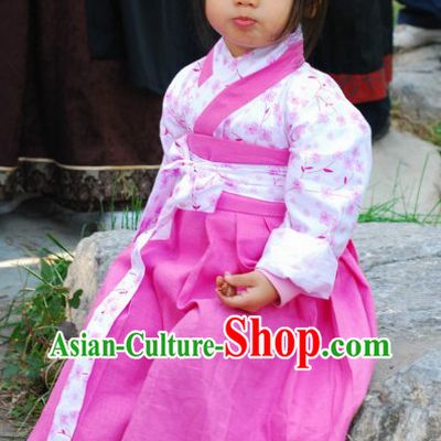 Ancient Chinese Han Clothing for Kids