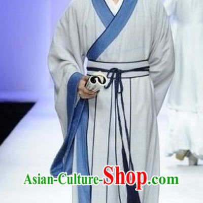 Ancient Chinese Young Men Clothing and Hat