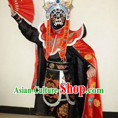 Bian Lian Mask-changing Performance Costumes Helmet Eight Masks Instruction DVD Complete Set for Men