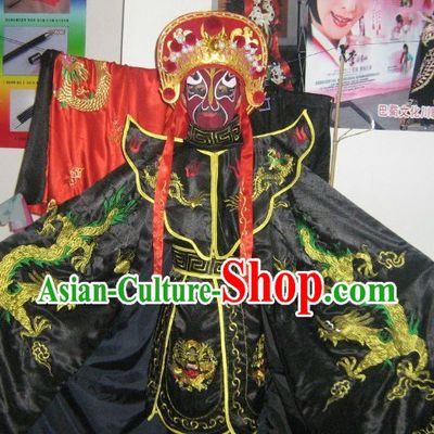 Bian Lian Face Changing Costumes Helmet Eight Masks Music CD and Teaching DVD Ccomplete Set