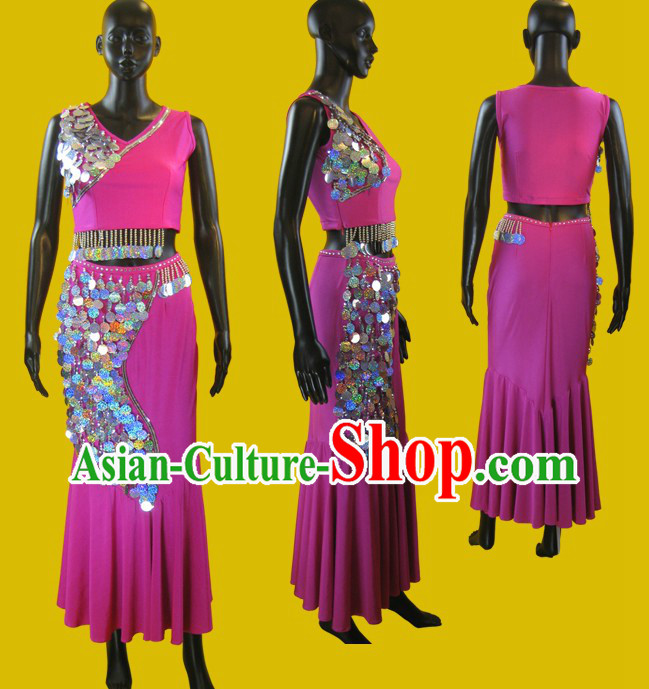 Chinese Thai Style Dance Costumes for Women