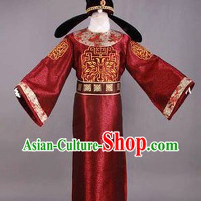 Song Dynasty Government Official Costumes and Hat for Men