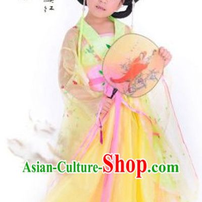 Ancient Chinese Tang Dynasty Princess Costumes for Girls
