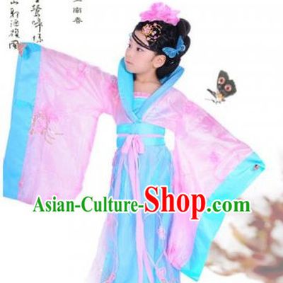 Ancient Chinese Tang Dynasty Princess Clothing for Girls