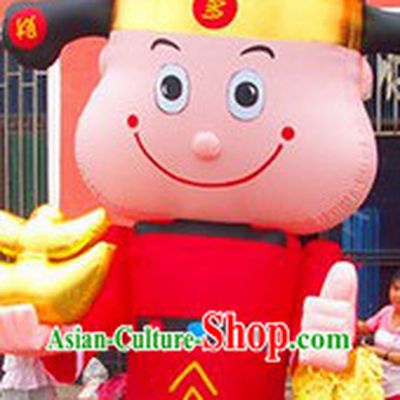Large Money God Inflatable Pair