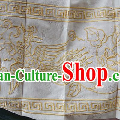 Ming Dynasty Princess Embroidered Phoenix Clothing Complete Set