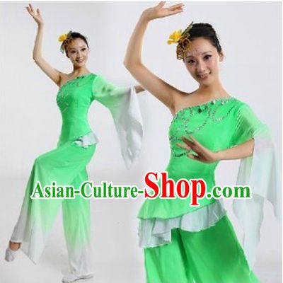 Traditional Chinese Tea-plucking Uniform for Women