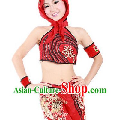 Traditional Chinese Festival Lantern Dance Costumes for Women