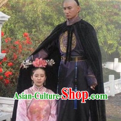 Black Bu Bu Jing Xin TV Drama Qing Dynasty Prince Mantle