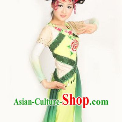 Traditional Chinese Qiang Ethnic Costumes for Women