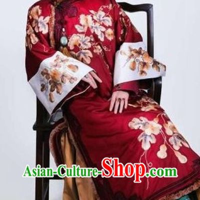 Traditional Chinese Stage Performance Empress Embroidered Costumes for Women