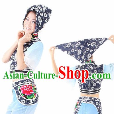 Traditional Chinese Han Ethnic Dance Costume for Women