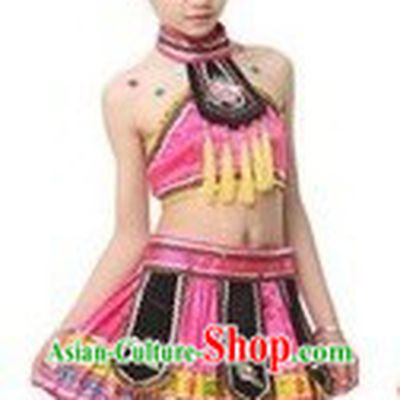 Traditional Chinese Ethnic Minority Costumes and Accessories for Women