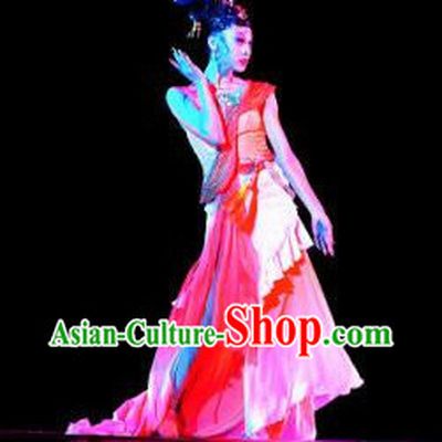Traditional Chinese Classical Solo Dance Costumes for Women