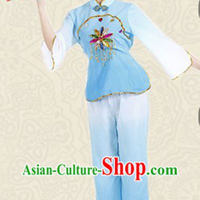 Traditional Stage Performance Napkin Dance Costumes for Women