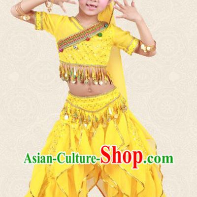 Indian Bollywood Dance Costumes for Kids
