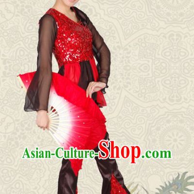 Modern Fan Dance Costumes for Women