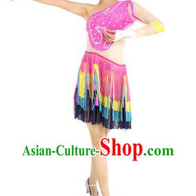 Latin Stage Performance Dance Outfit for Women