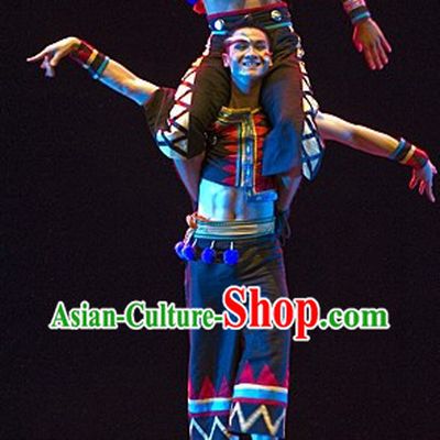 Chinese Minority Dance Costumes for Men