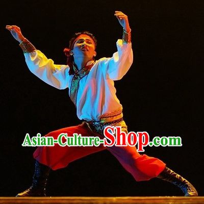 Traditional Chinese Mongolian Dress for Men
