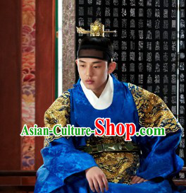 Ancient Korean Palace Imperial Prince Hat for Men