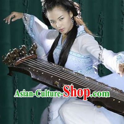 Ancient Chinese Kung Fu Master Costumes and Headwear for Women