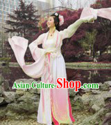 Ancient Chinese Water Sleeve Hanfu Guzhuang Dresses