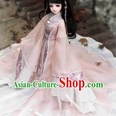 Ancient Chinese BJD Costumes and Hair Accessories for Real Adults