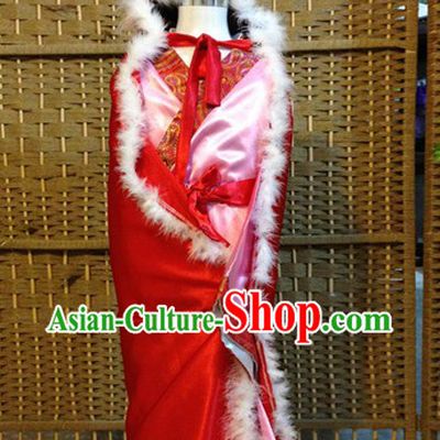 Traditional Chinese Zhao Jun Chu Cai Clothes Outfit Complete Set for Women
