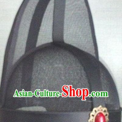 Ancient Chinese Tang and Song Gauze Cap for Men