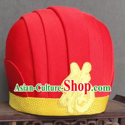 Ancient Chinese Fortune God Hat for Men