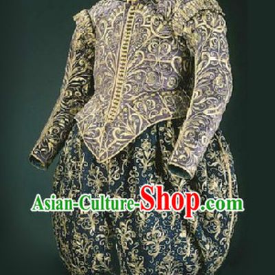 Ancient European Palace Nobleman Traditional Dress