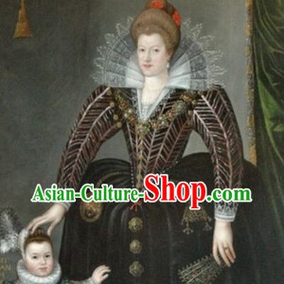 Ancient European Palace Nobleman Traditional Clothes for Women