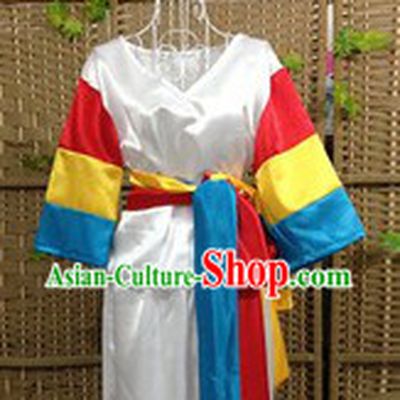 Traditional Korean Stage Performance Costumes for Men