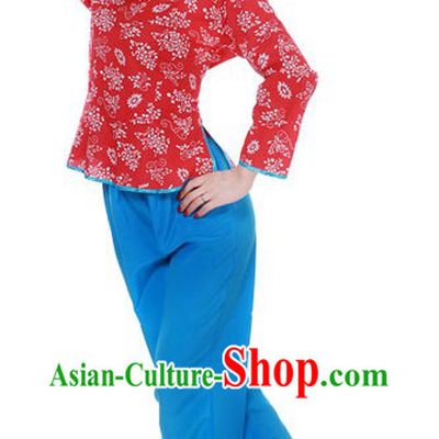 Traditional Chinese Folk Dance Costumes for Women