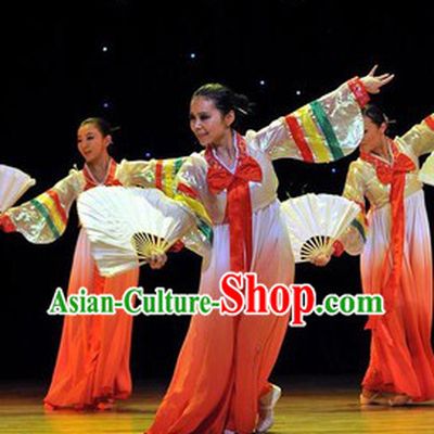 Da Chang Jin Korean Fan Dancing Costumes for Women