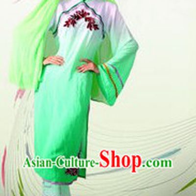 Traditional Chinese Hui Dance Dresses and Hat Complete Set for Women