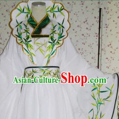 Ancient Chinese Legend Guanyin Clothes Complete Set for Women