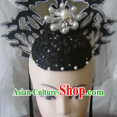 Traditional Chinese Classical Dance Wig Headpieces