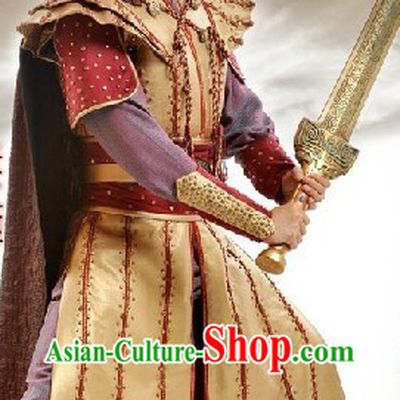 Ancient Chinese Swordsmen Costumes Complete Set for Men