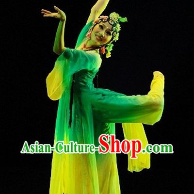 Ancient Chinese Classical Dance Suit Complete Set for Women