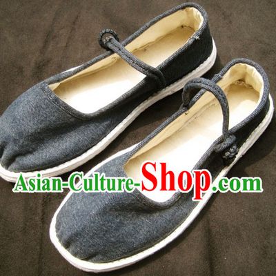 All Handmade Chinese Thick Sole Shoes