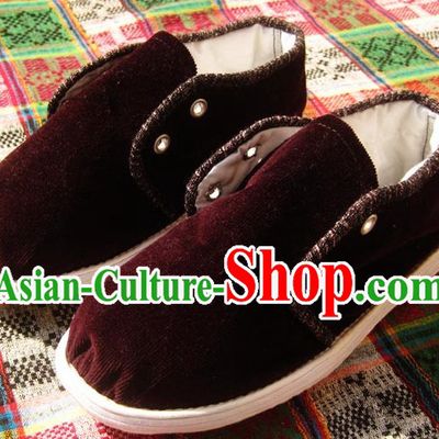 Old China Time All Handmade Chinese Thick Sole Cotton Boots