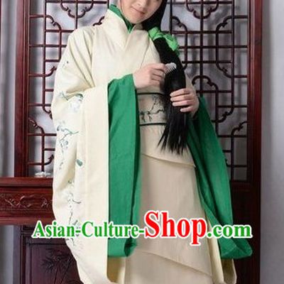 Traditional Chinese Han Dynasty Princess Clothes Complete Set for Women