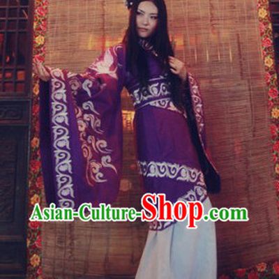 Traditional Ancient Chinese Guzhuang Quju Clothes for Women