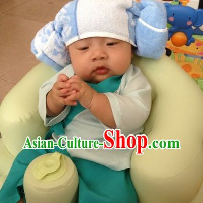 Traditional Ancient Chinese Birthday Clothes for Babies