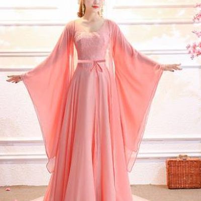 Ancient Chinese Princess Costumes and Headwear Complete Set for Women