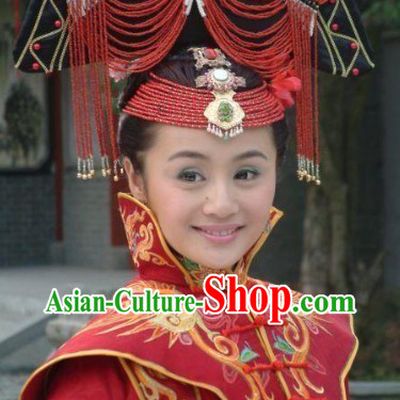 Ancient Chinese Wedding Hat for Brides